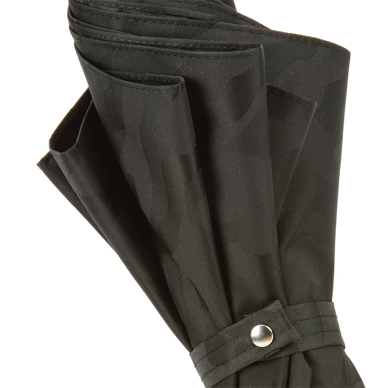 Black Camouflage Umbrella – Bespoke Handmade Italian Rain Umbrella with Hickory Handle