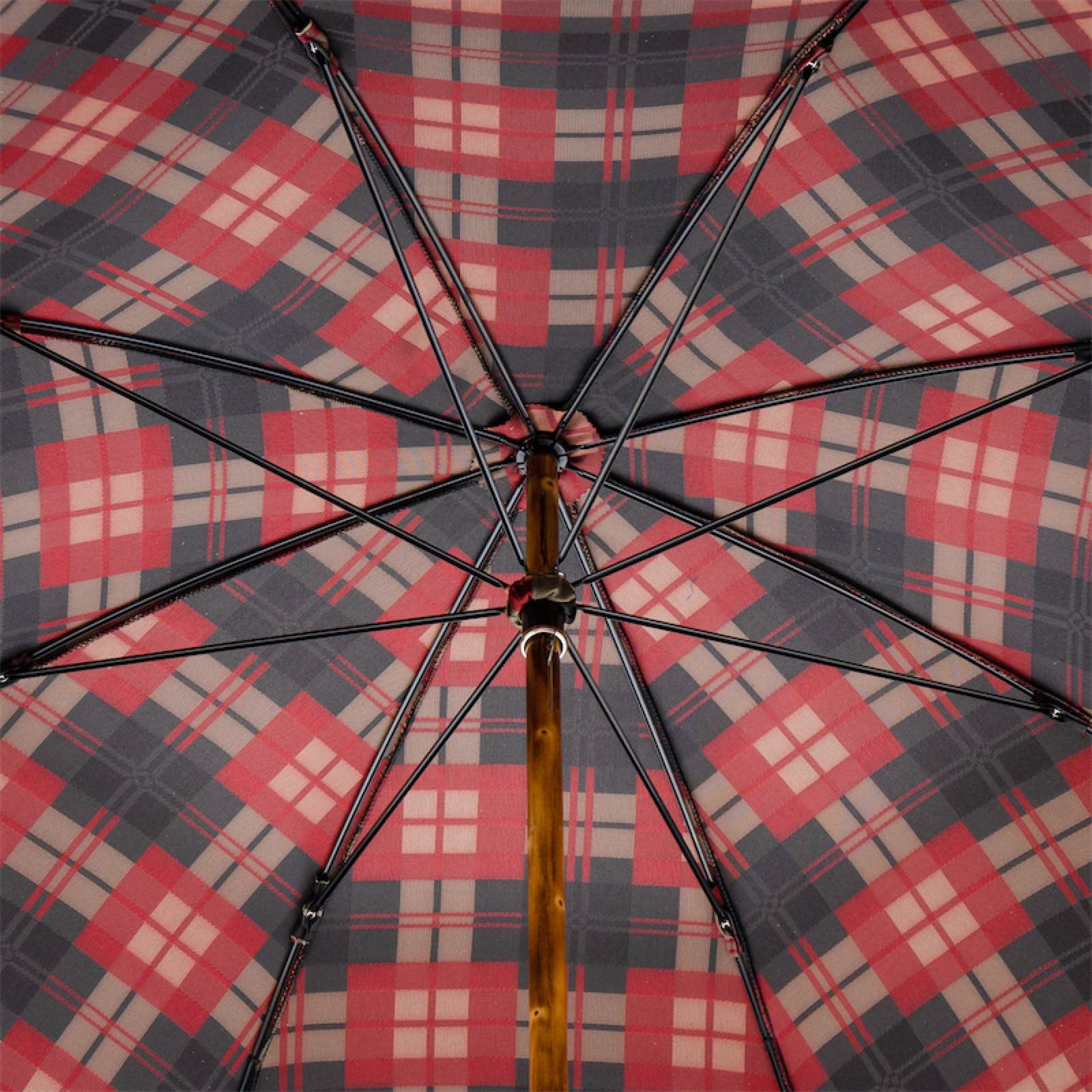 Oryx Horn Umbrella – Italian Handmade Rain Umbrella with Natural Horn Handle