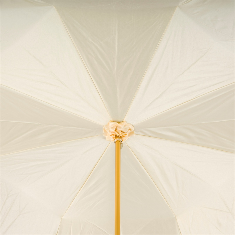 Designer Burgundy Umbrella - Double Cloth Rain Umbrella Luxury With Swarovski Crystals