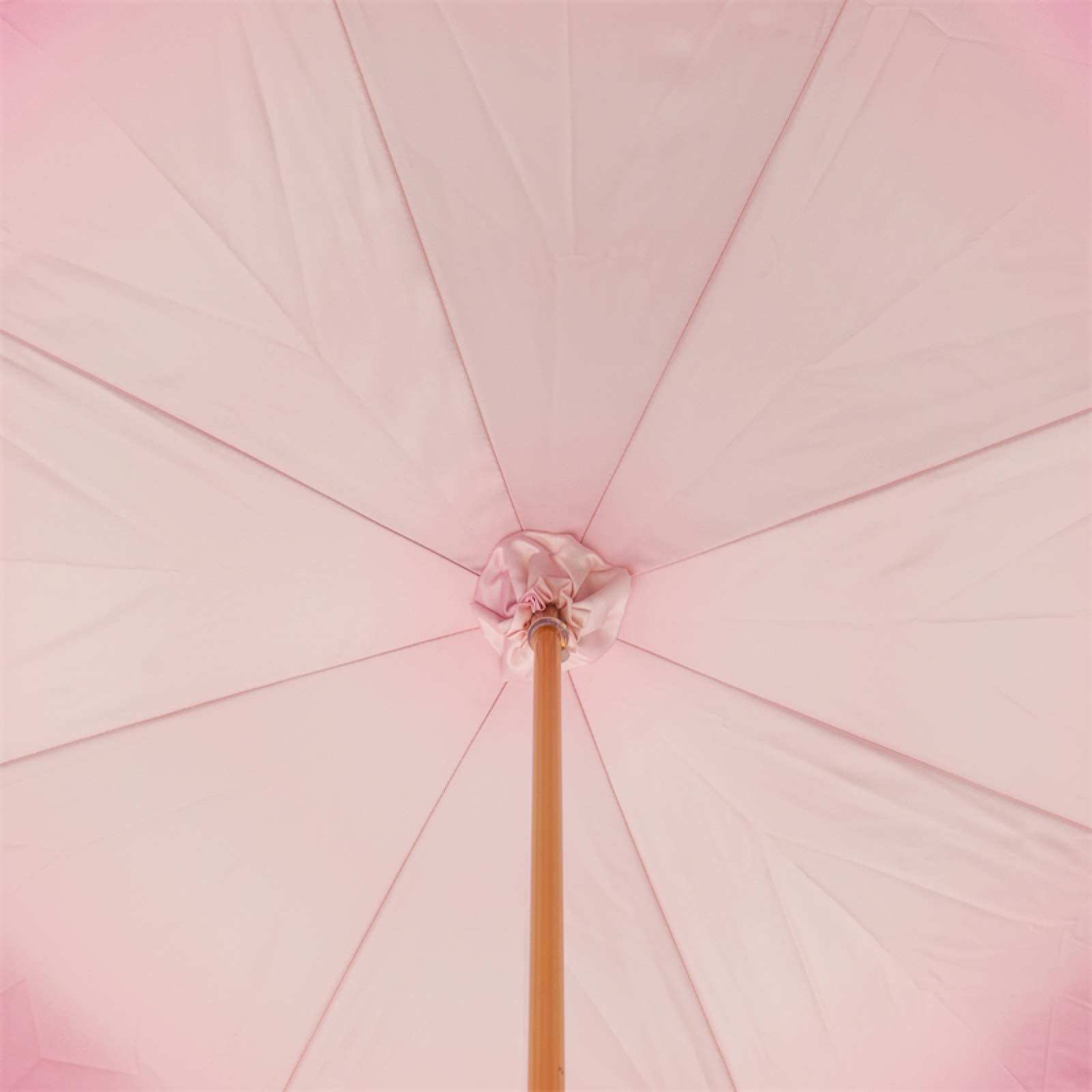 Pink Ombre Umbrella – Handmade Italian Rain Umbrella with Acetate Handle