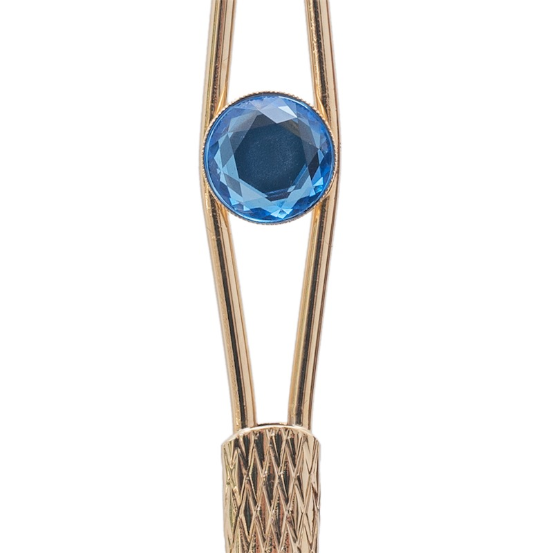 Animal Print Umbrella - Handmade Italian Double Cloth Canopy, Jeweled Brass Handle