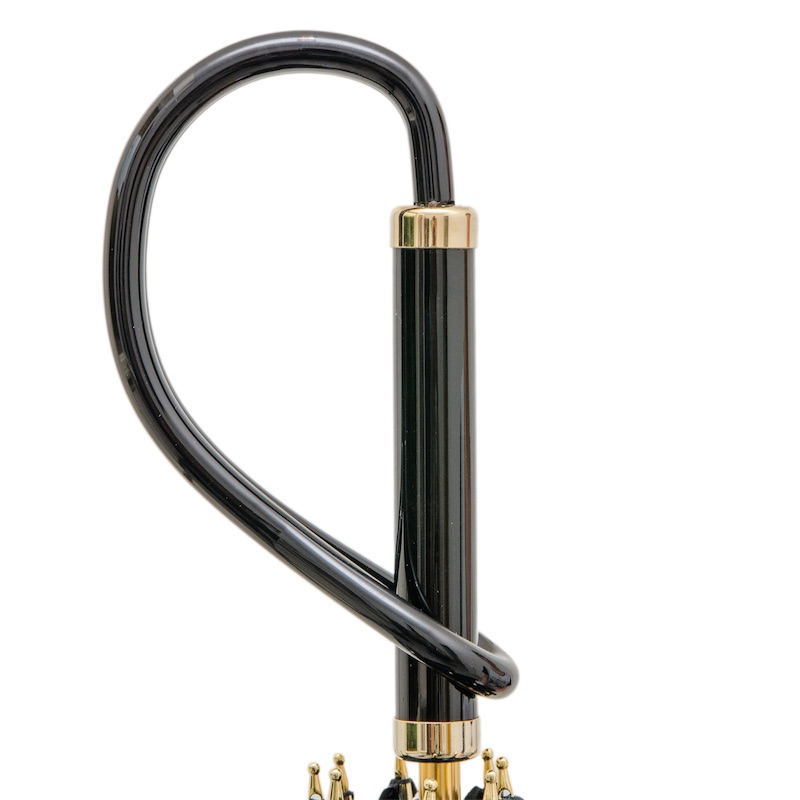 Animal Print Umbrella – Manual Blue Rain Protection with Polyester Canopy & Acetate Handle