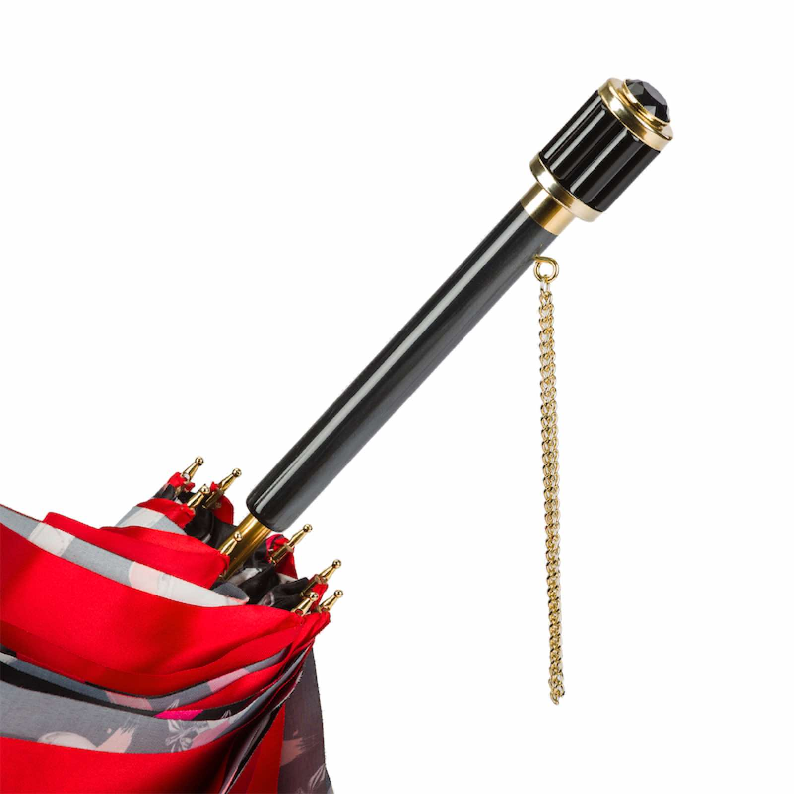 Handmade Italian Umbrella – Double Cloth Canopy | Luxury Rain Umbrella For Women