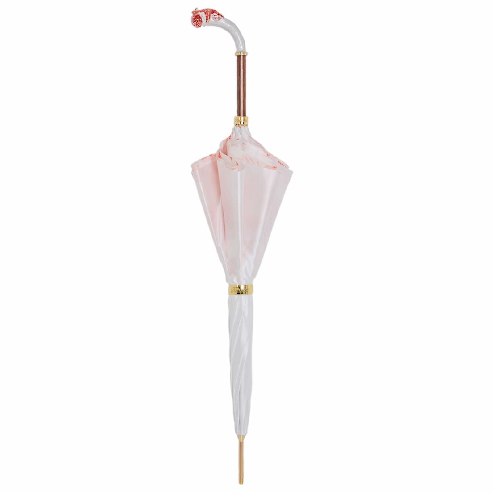 Luxury Starfish Umbrella – Handmade Italian Rain Umbrella with Brass Handle