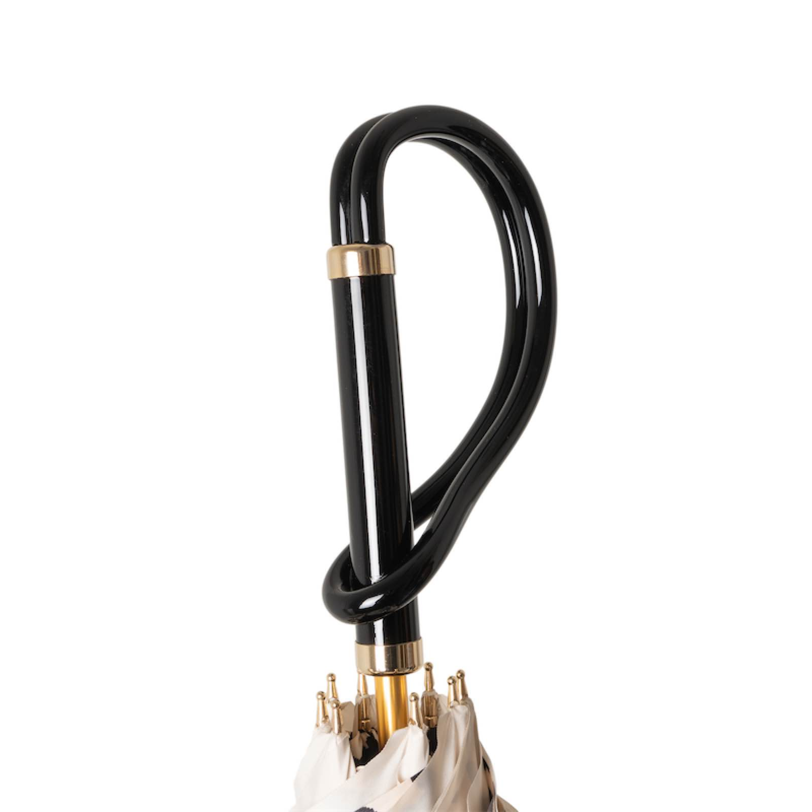 Ivory Umbrella – Handmade Italian Rain Umbrella with Acetate Handle & Durable Canopy