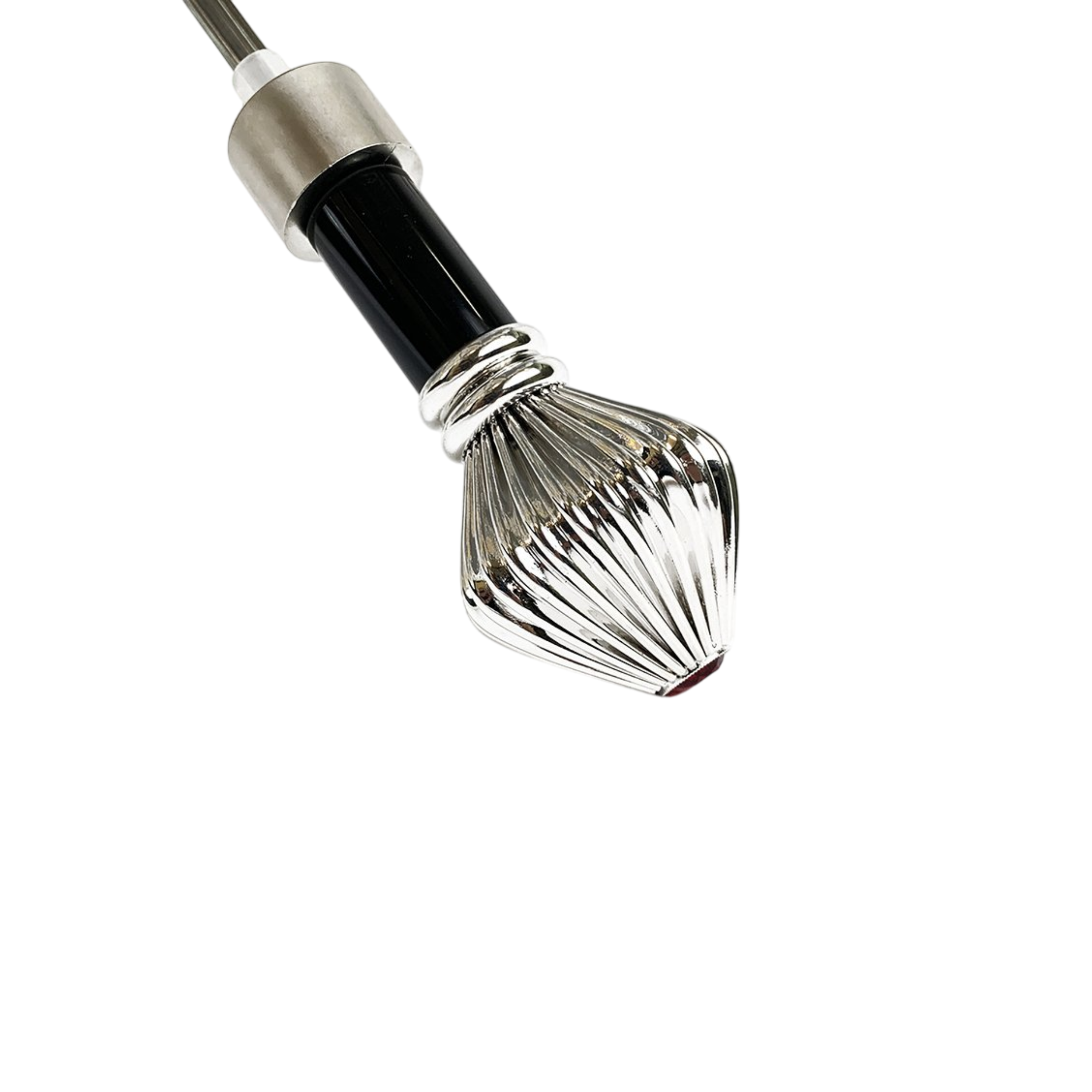 Silver-Plated Folding Umbrella – Automatic Open Compact Travel Umbrella with UV Protection