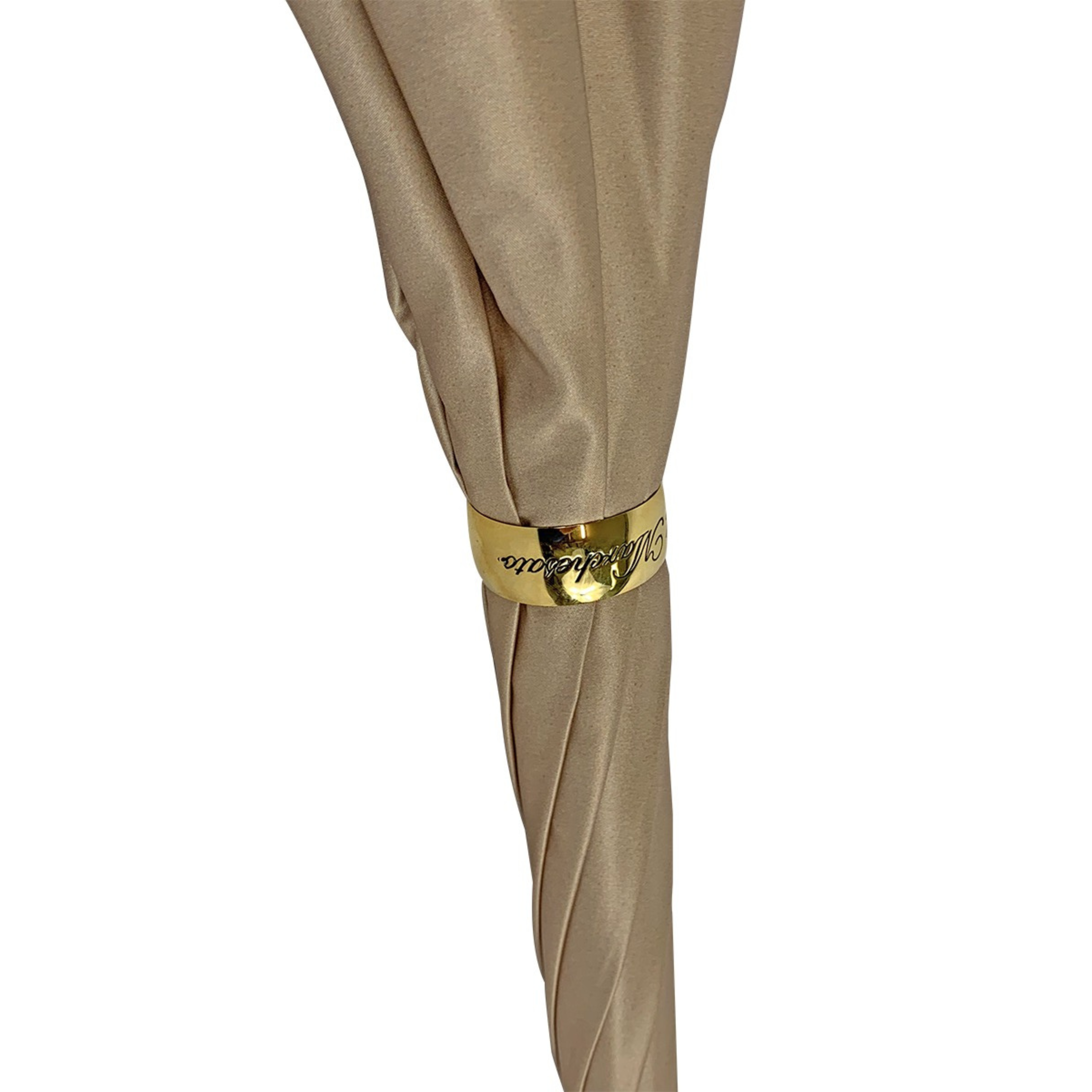 Animalier-inspired luxury rain umbrella by Ilmarchesato with a hand-enamelled dog handle and patterned canopy.