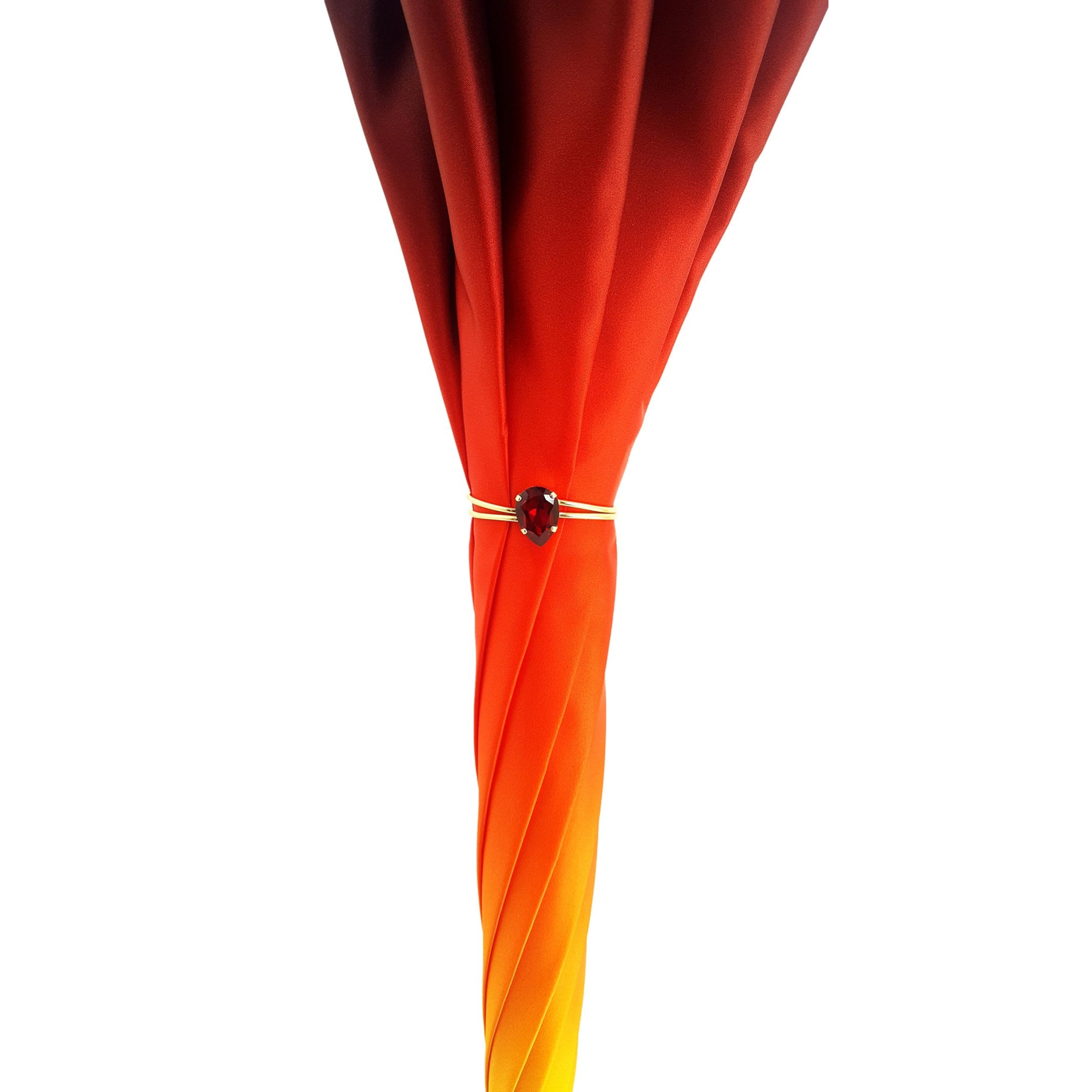 Ilmarchesato dragonfly-inspired double canopy luxury umbrella for women, showcasing elegant design and vibrant colors.