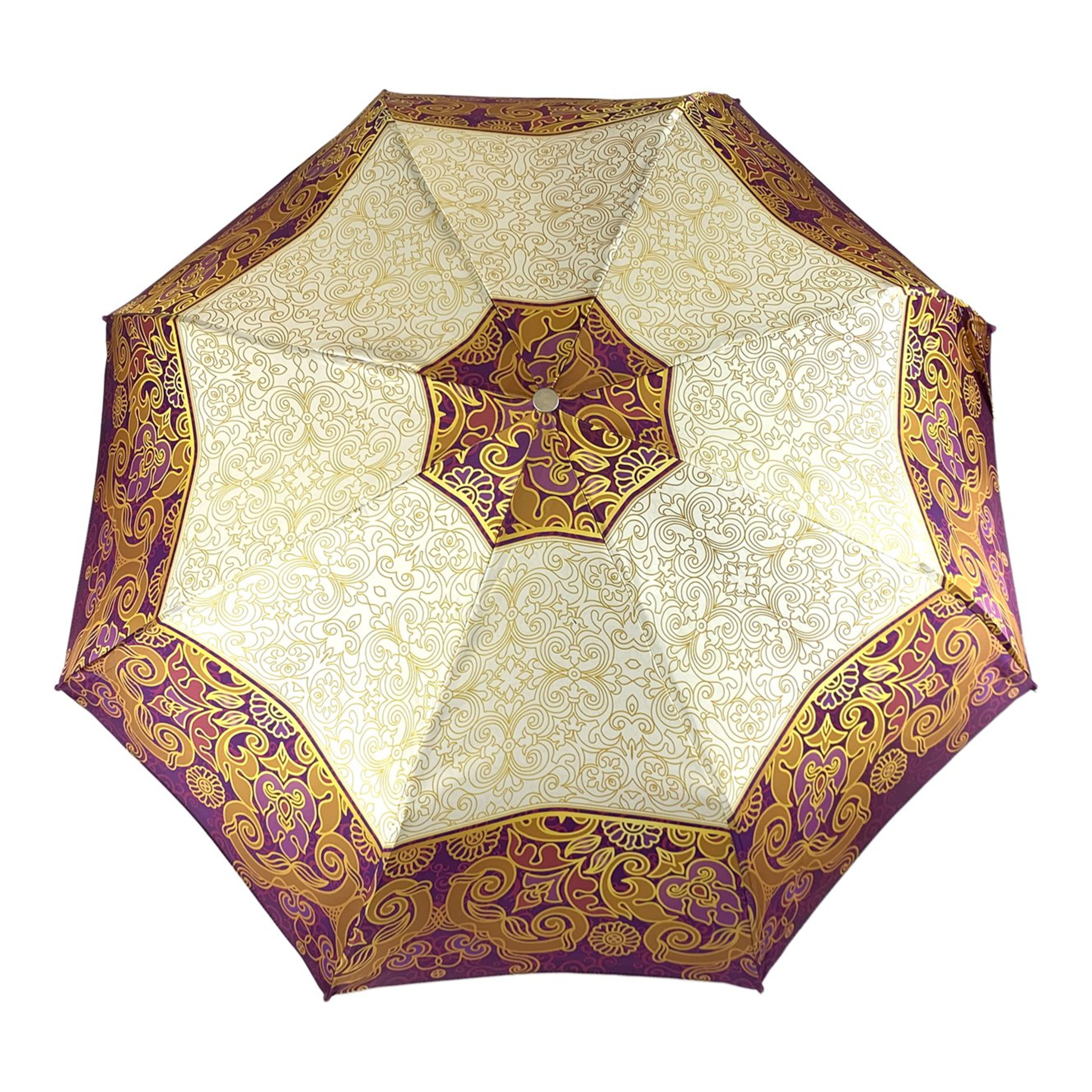 Exclusive Geometric Women’s Folding Umbrella with Swarovski Crystals