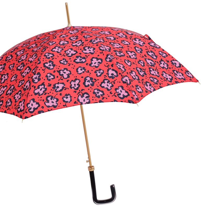 Automatic Opening Umbrella – Bold Leopard Print Fashion Rain Accessory