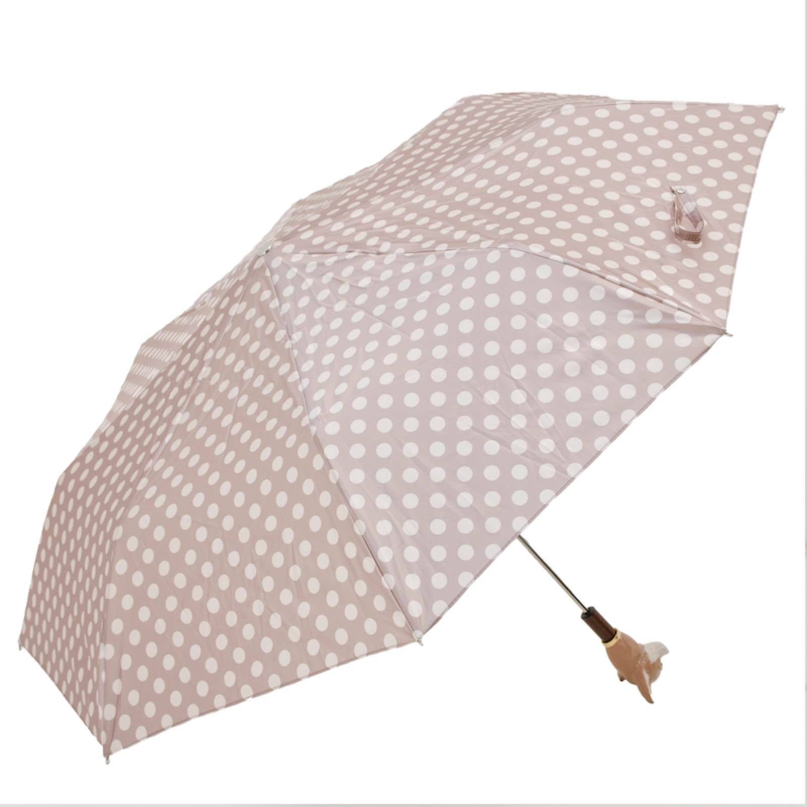 Luxury Folding Umbrella – Handmade Italian Chihuahua Handle with Polyester Canopy