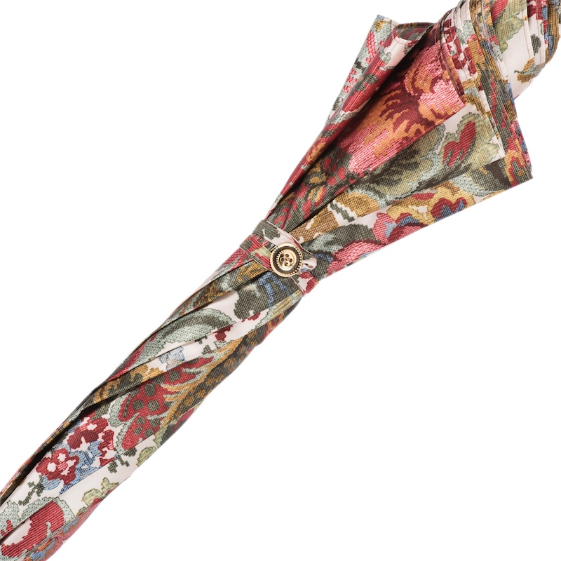 Paisley Parasol – Handmade Italian Bamboo Handle Umbrella | Lightweight Sunshade