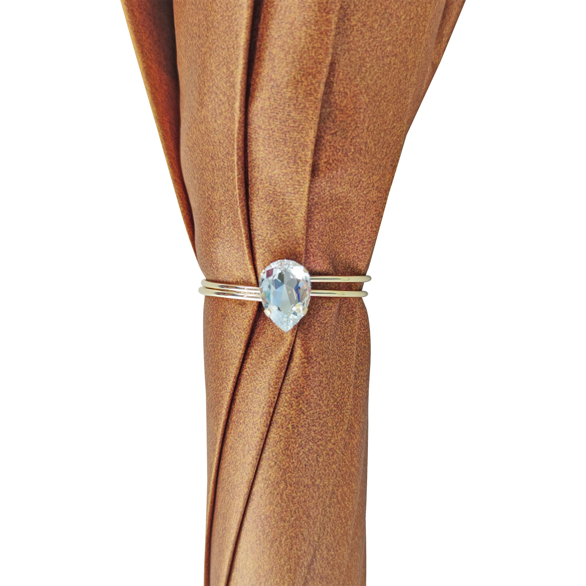 Handmade Luxury Umbrella – Classic Fancy Women's Rain Umbrella with Gold Plated Handle