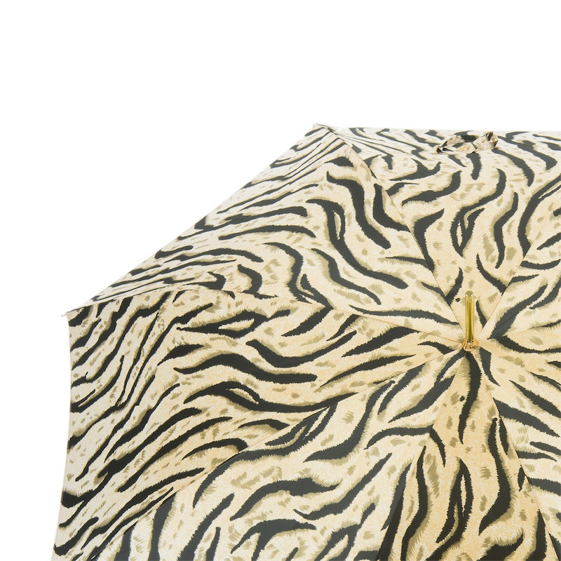 Enameled Brass Umbrella – Automatic Opening Luxury Rain Gear with Polyester Canopy