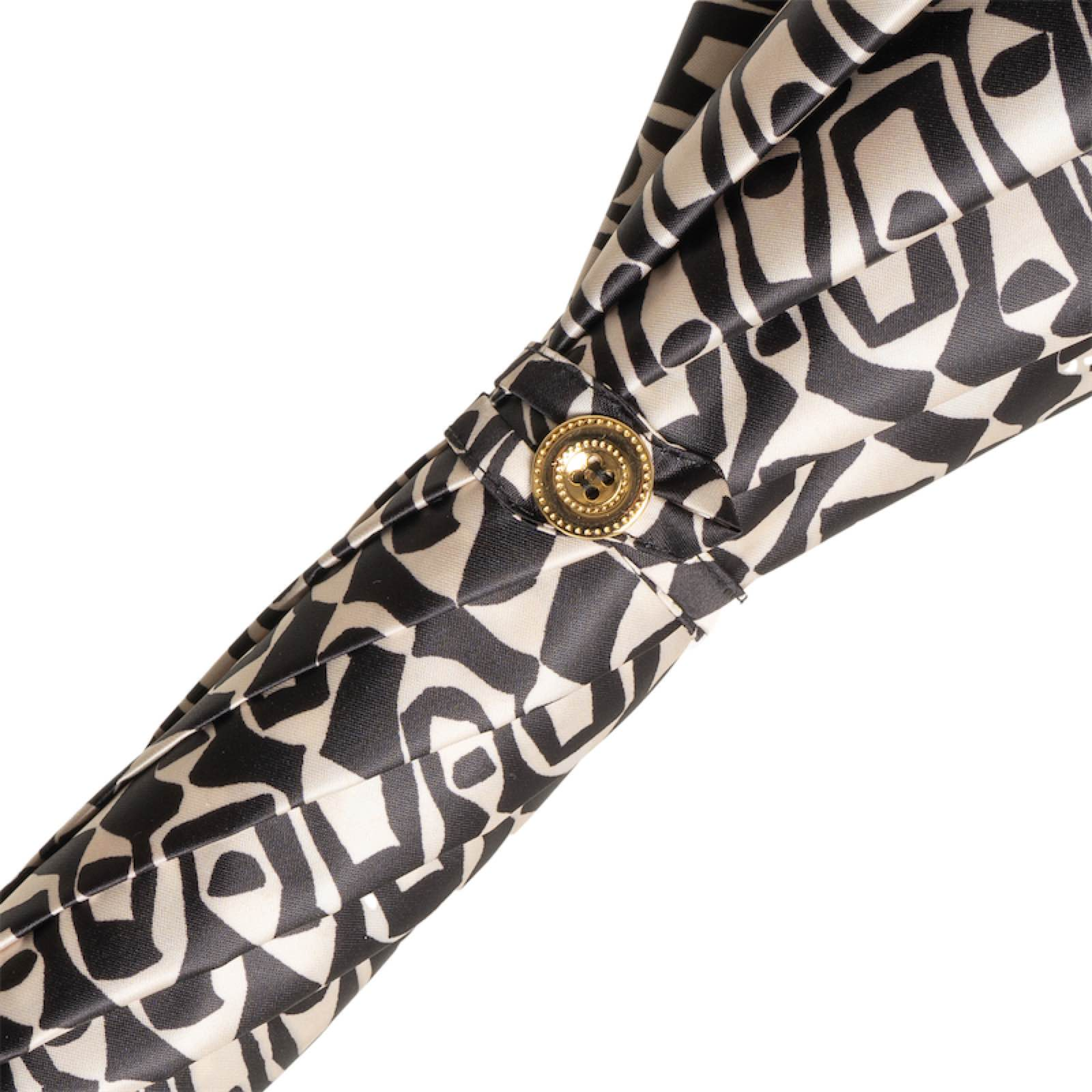 Pasotti handmade Italian mosaic design rain umbrella with acetate handle and automatic opening.