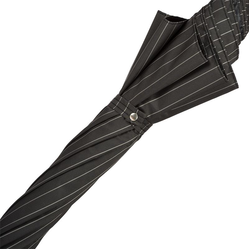 Classic Umbrella – Handmade Italian Rain Umbrella with Silver Knob Handle