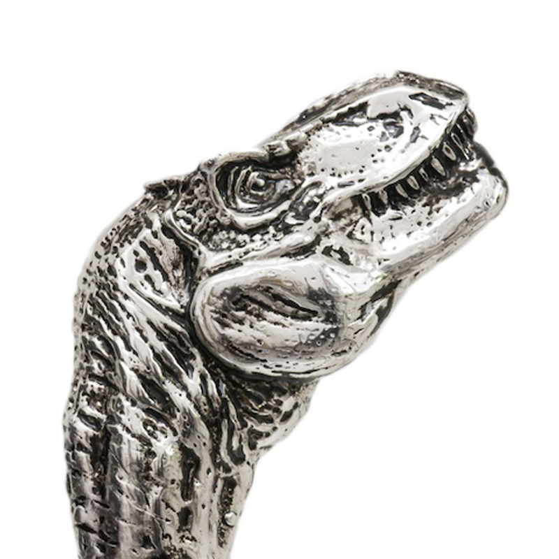 Luxury T-Rex Umbrella – Handmade Italian Brass Handle, Automatic Open Rain Gear