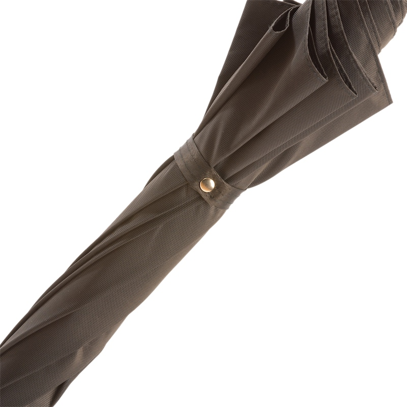 French Bulldog Umbrella – Handmade Italian Luxury Rain Umbrella with Enameled Brass Handle