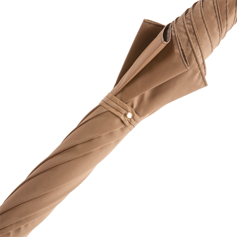 Luxury Owl Umbrella – Handmade Italian Rain Umbrella with Enameled Brass Handle