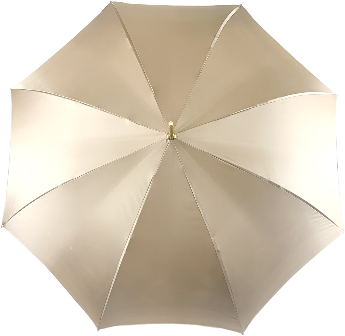 Handmade Cream Umbrella – Luxury Rain Accessory With Automatic Opening & UV Protection