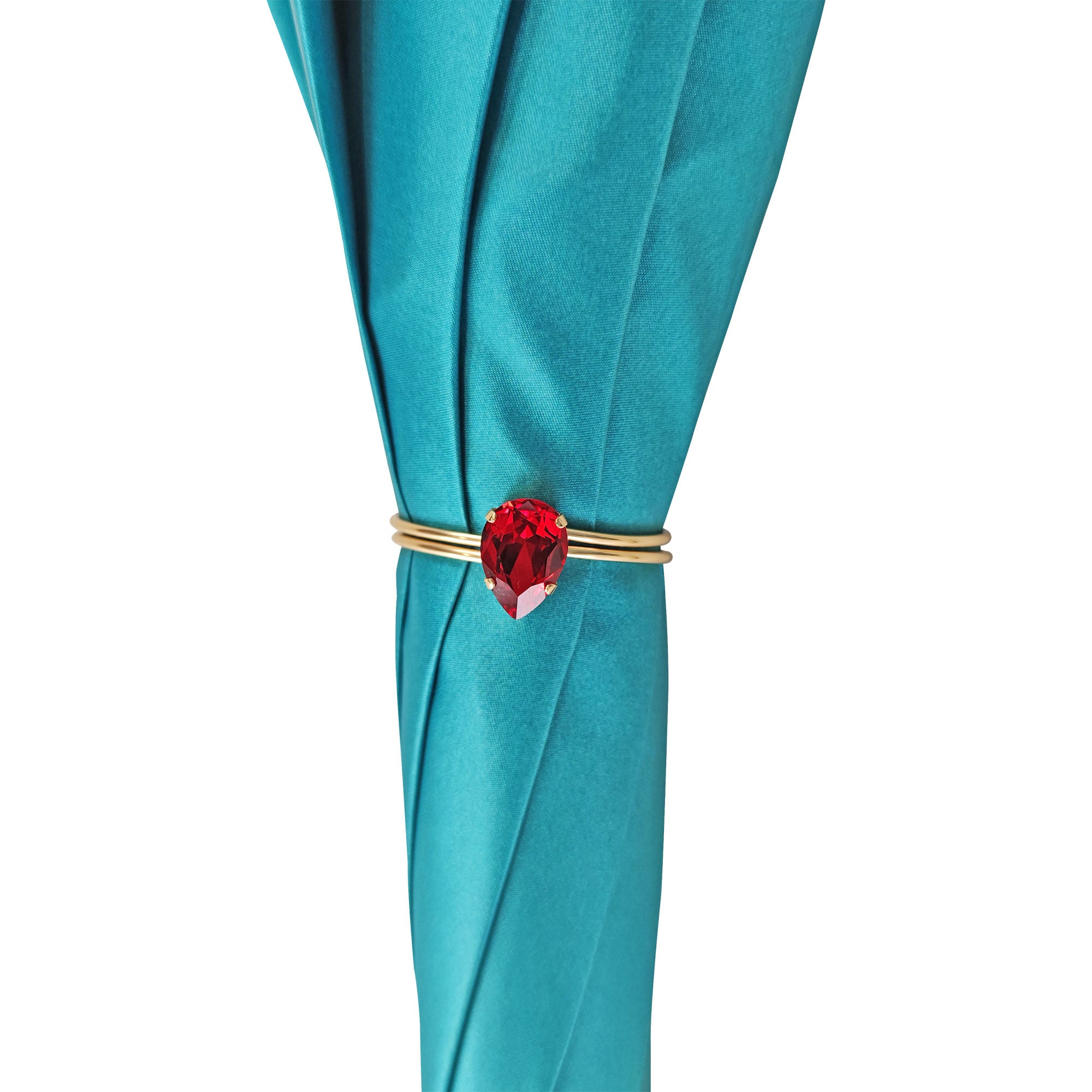 Handcrafted Silk Umbrella – Luxury Rain Shield with Colorful Sicily Design