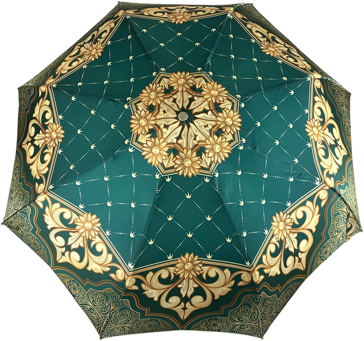 Folding Umbrella Women | Swarovski Embellished Italian Handmade Rain Umbrella