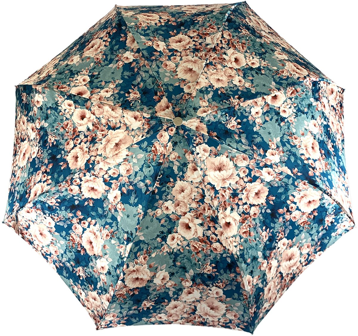 Women's Folding Umbrella – Compact Floral Print, Automatic Open, UV Protection Rain Gear