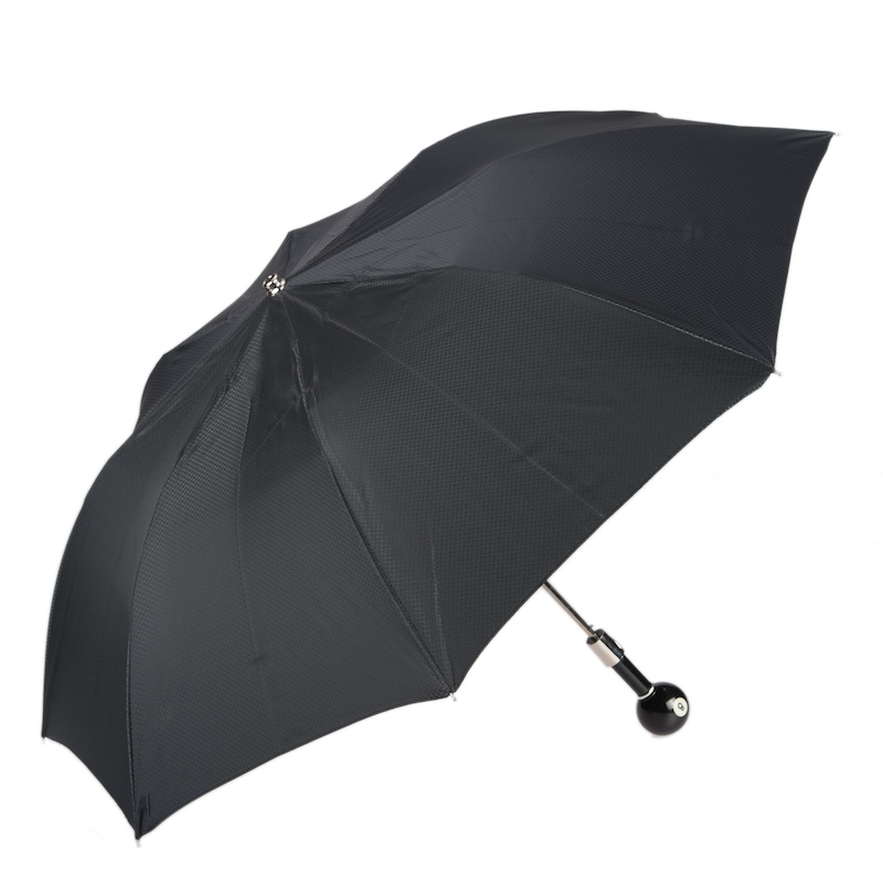 8-Ball Folding Umbrella – Automatic, Italian Handmade Compact Rain Gear