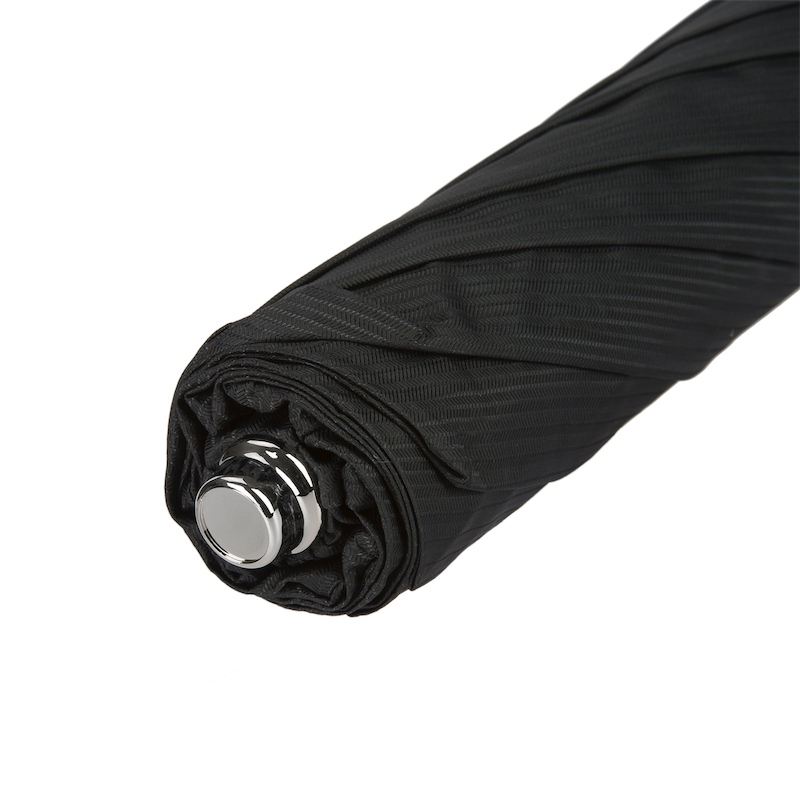 Folding Automatic Umbrella – Italian Handmade Rubber Snake Design, Durable Polyester Canopy