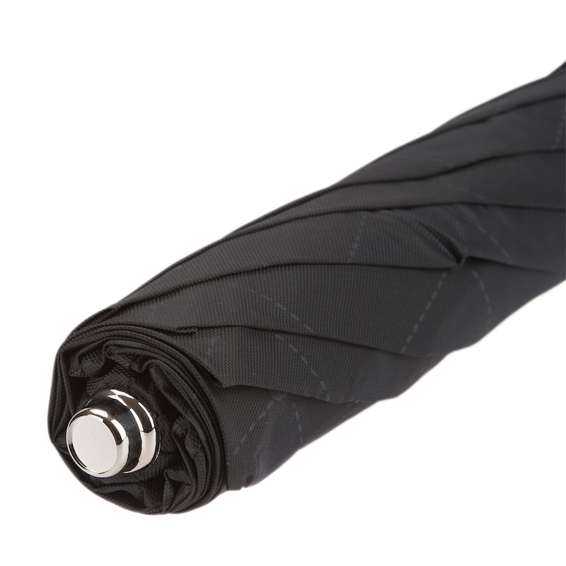 Swarovski Folding Umbrella – Automatic Opening, Italian Handmade Luxury Rain Accessory