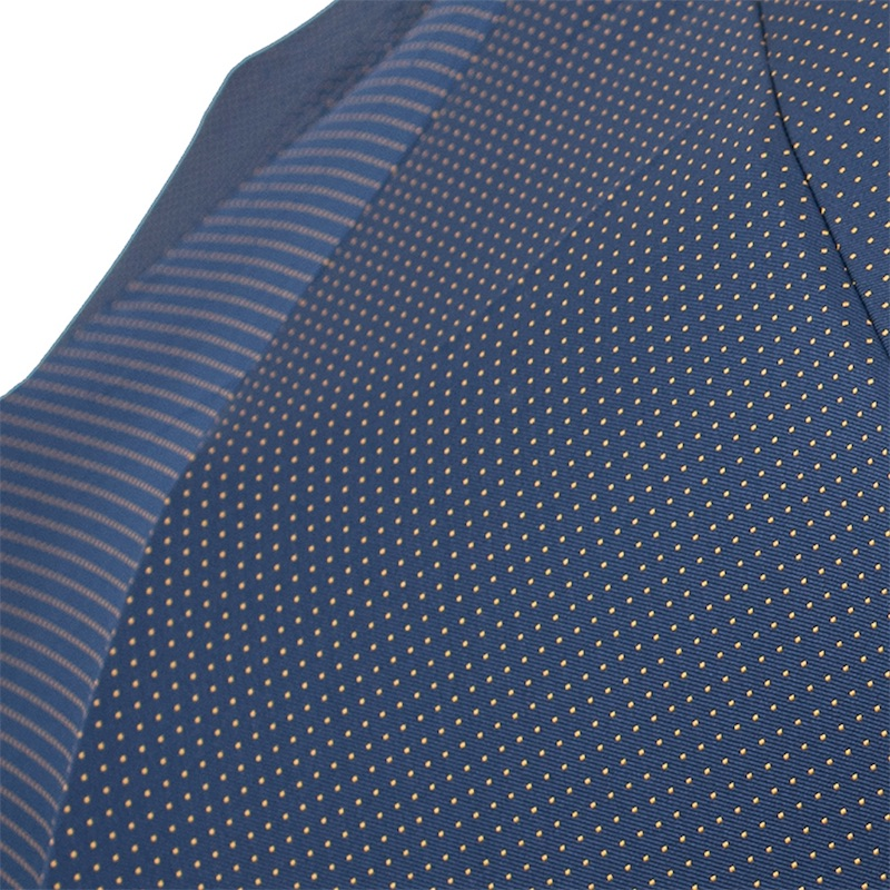 Folding Automatic Umbrella – Leather Handle, Compact Waterproof Rain Gear