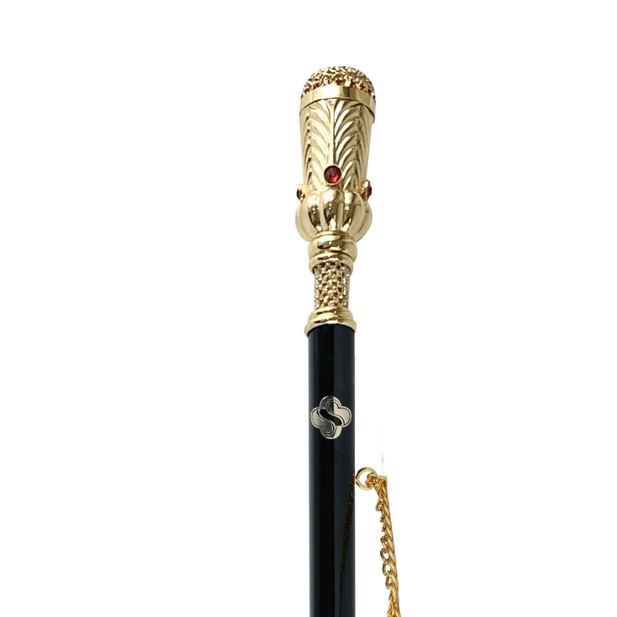 24K Gold Plated Shoehorn - Handmade Italian Long Handled Luxury Accessory