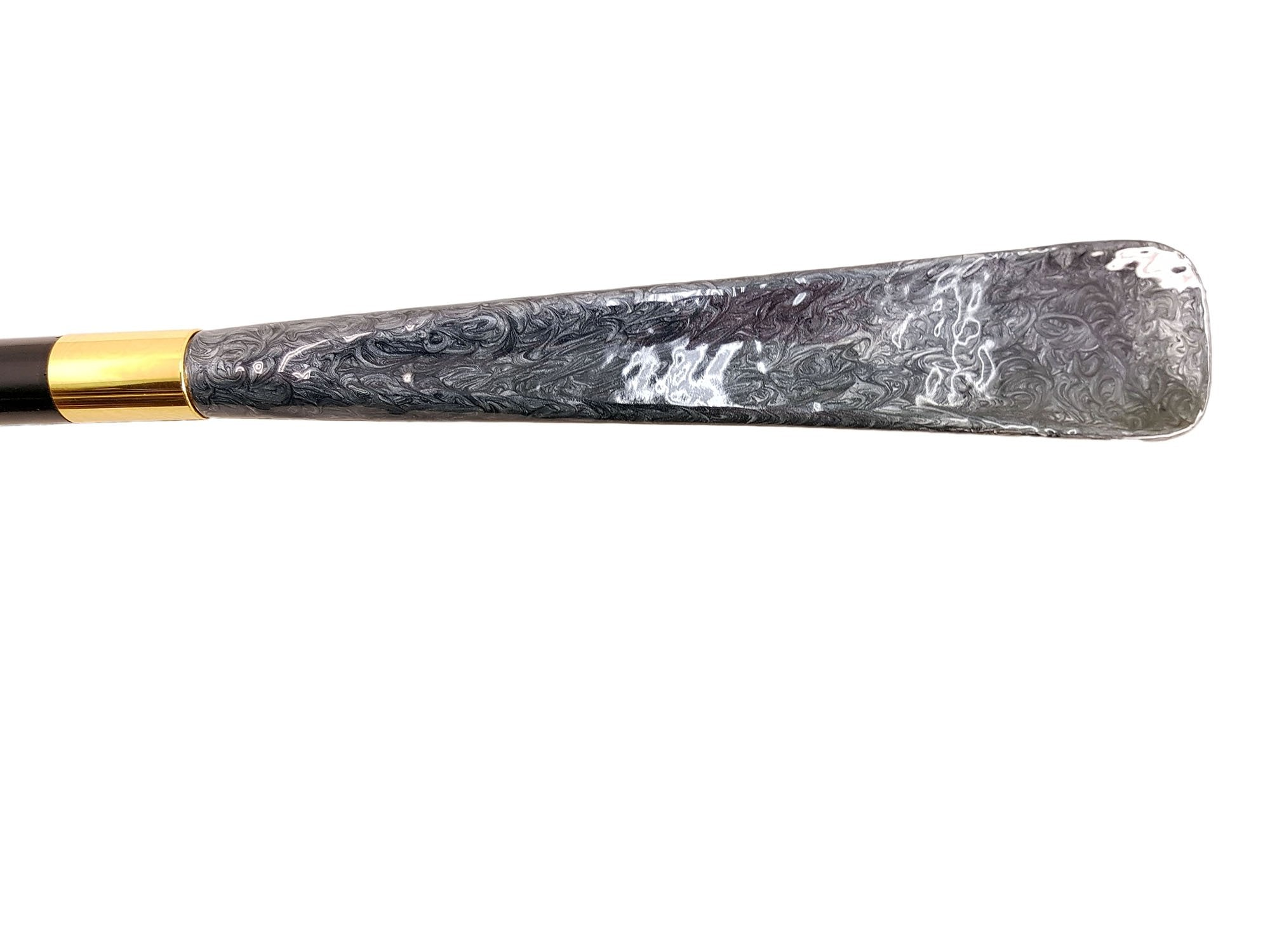 Italian Shoehorn – Elegant Long Handled Luxury Shoehorn with Enameled Dolphin Handle