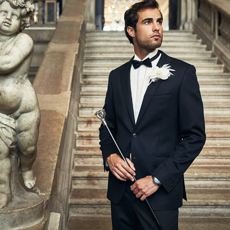 Luxury Walking Cane - Handmade Silver-Plated Handle Rose | Italian Craftsmanship