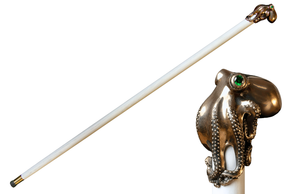 artistic octopus cane