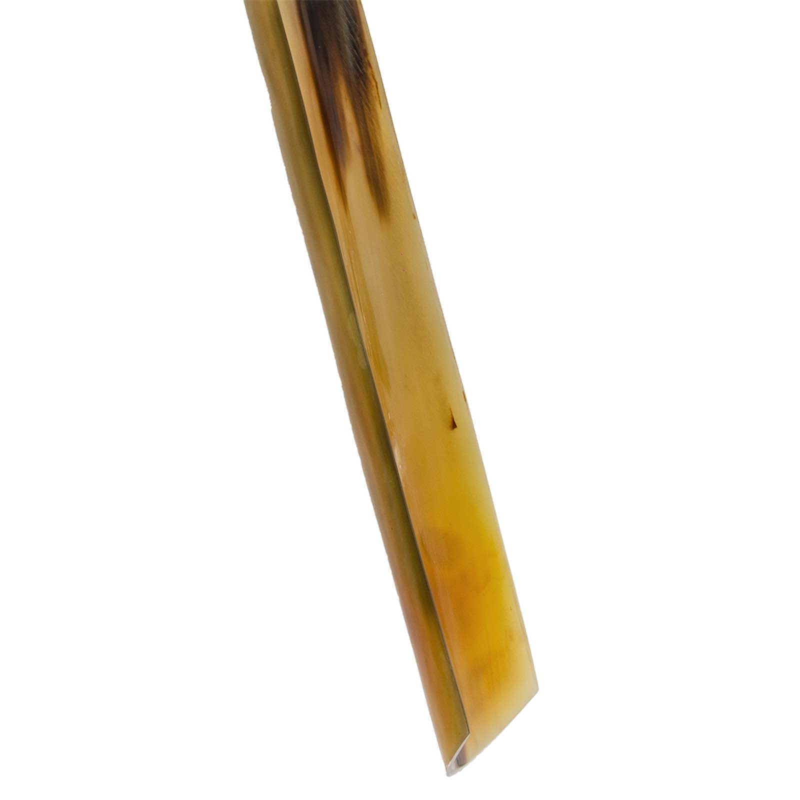 Water Buffalo Horn Shoehorn – Handcrafted Natural Horn | 55 cm Length