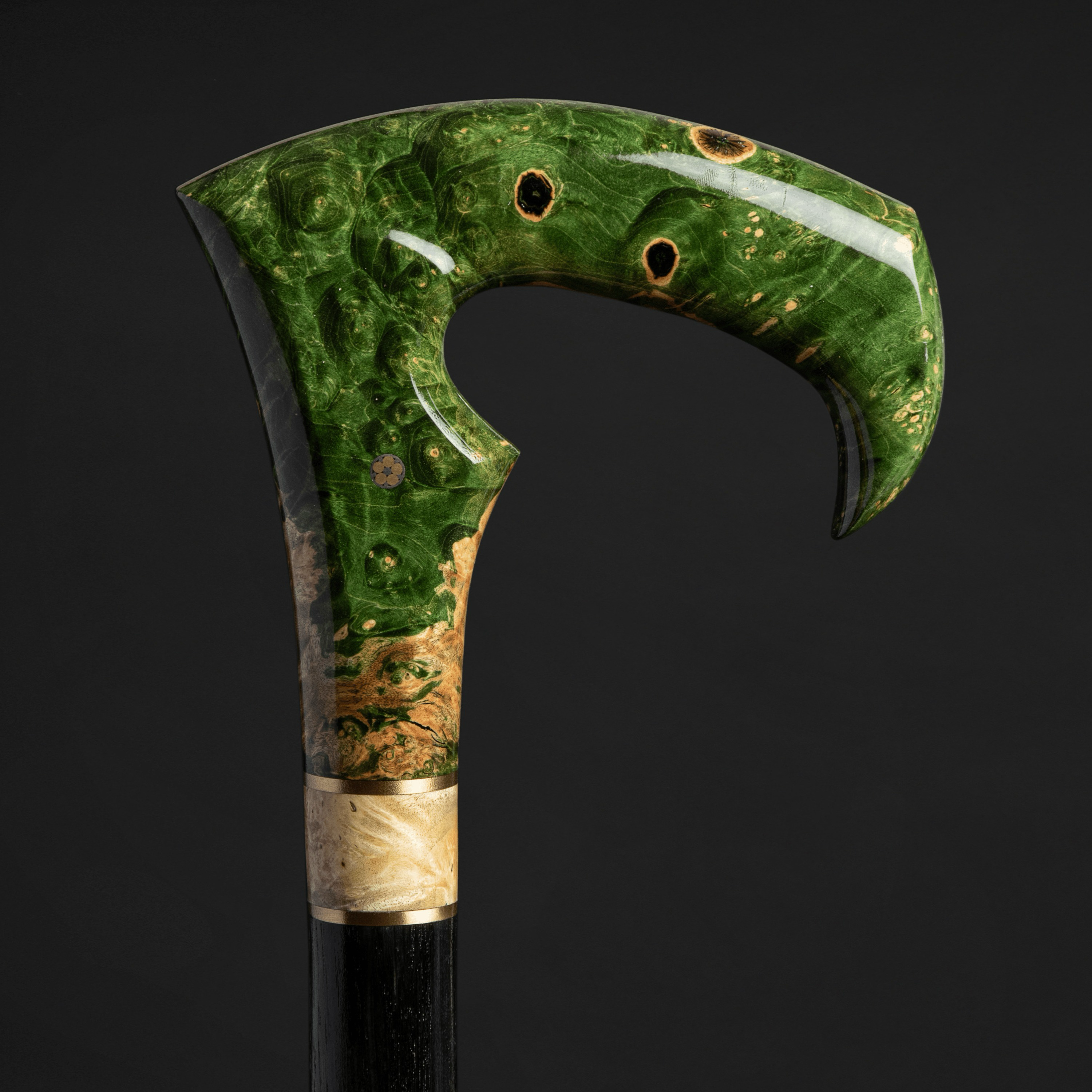 handcrafted luxury walking stick
