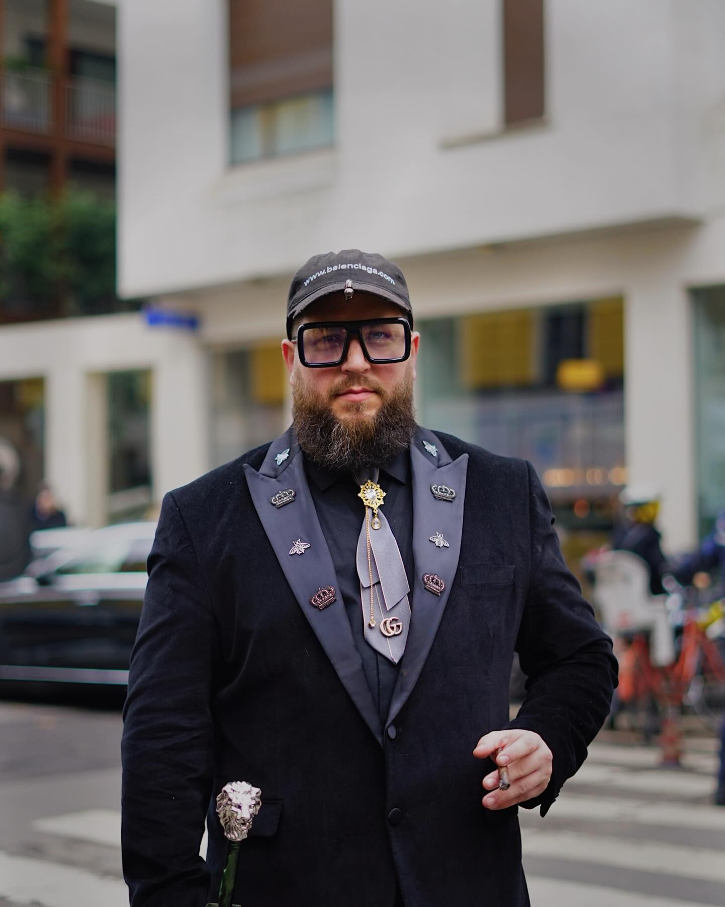 modern ergonomic umbrella for men