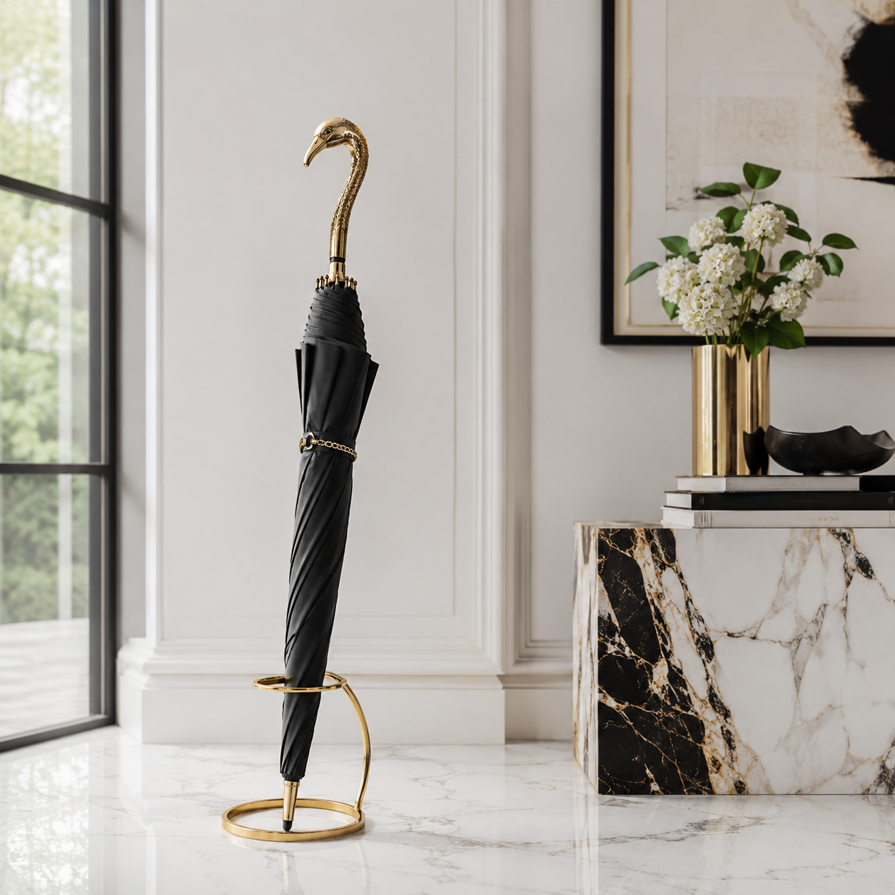Elegant vs Statement Umbrellas