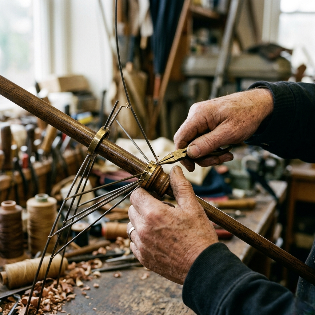 Artisan Umbrellas Reflect Generations Of Traditional Craft Techniques