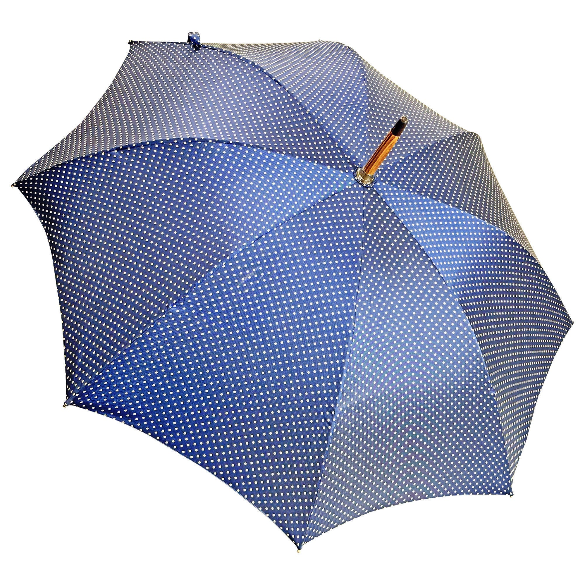Bamboo Umbrella – Handcrafted Jacquard Canopy With Beechwood Shaft, Elegant Rain Gear