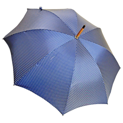 Bamboo Umbrella – Handcrafted Jacquard Canopy With Beechwood Shaft, Elegant Rain Gear