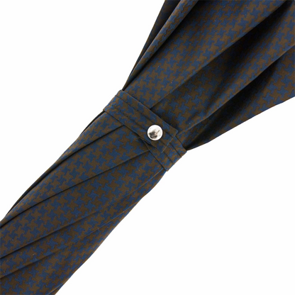 Maple Stick Umbrella – Handmade Italian Craft with Horn Detail & Water-Resistant Canopy