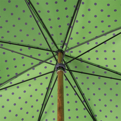 Lolita Bamboo Umbrella – Handmade Italian Rain Umbrella with Water-Resistant Canopy