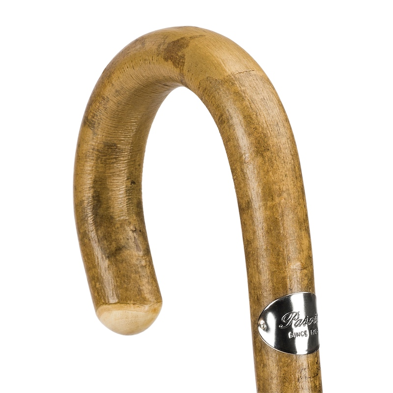 Solid Ash Umbrella – Handmade Italian Classic with Wooden Handle & Water-Resistant Canopy