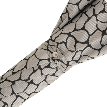 Braided Leather Umbrella – Handmade Italian Rain Umbrella With Water Repellent Canopy