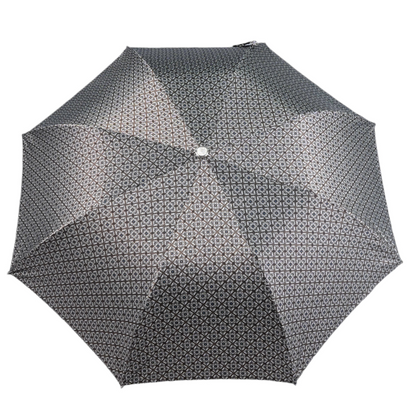 Luxury Foldable Umbrella – Handmade Italian Bamboo Handle with Jacquard Fabric