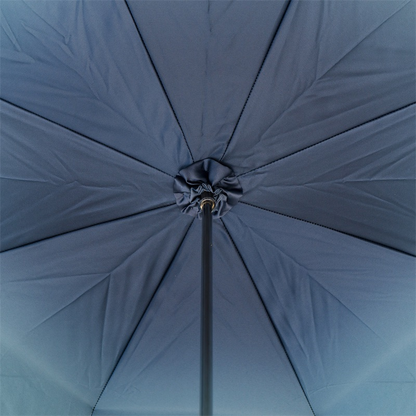 Blue Swarovski Umbrella – Manual Open Umbrella with Blue Gem Handle & Double Cloth Canopy