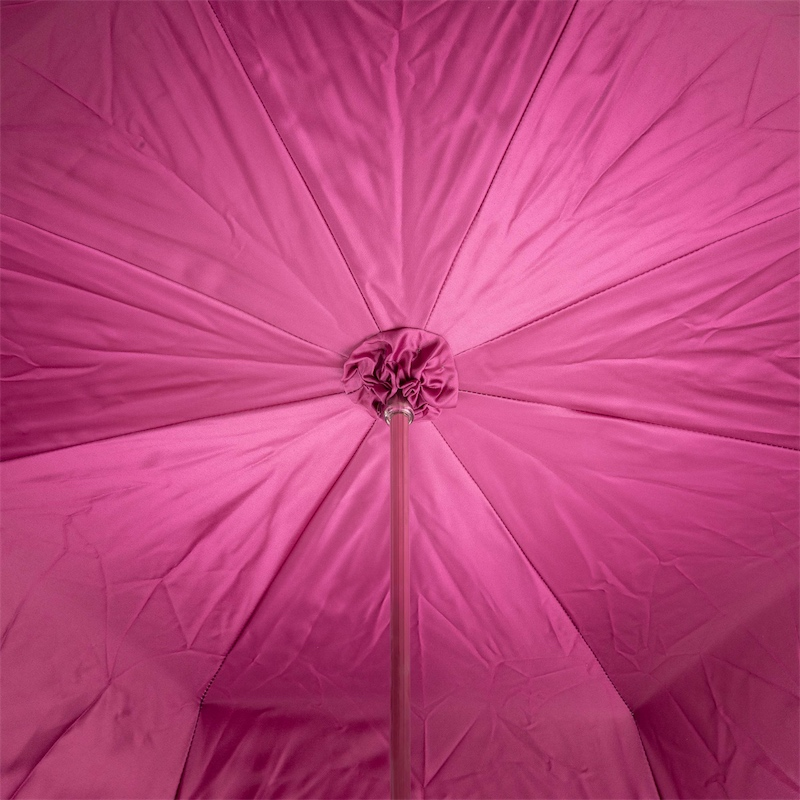 Pink Swarovski Umbrella – Luxury Handmade Italian Rain Umbrella with Elegant Acetate Handle