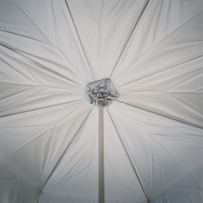 Swarovski Crystal Umbrella – Grey Double Cloth Luxury Rain Protection Canopy